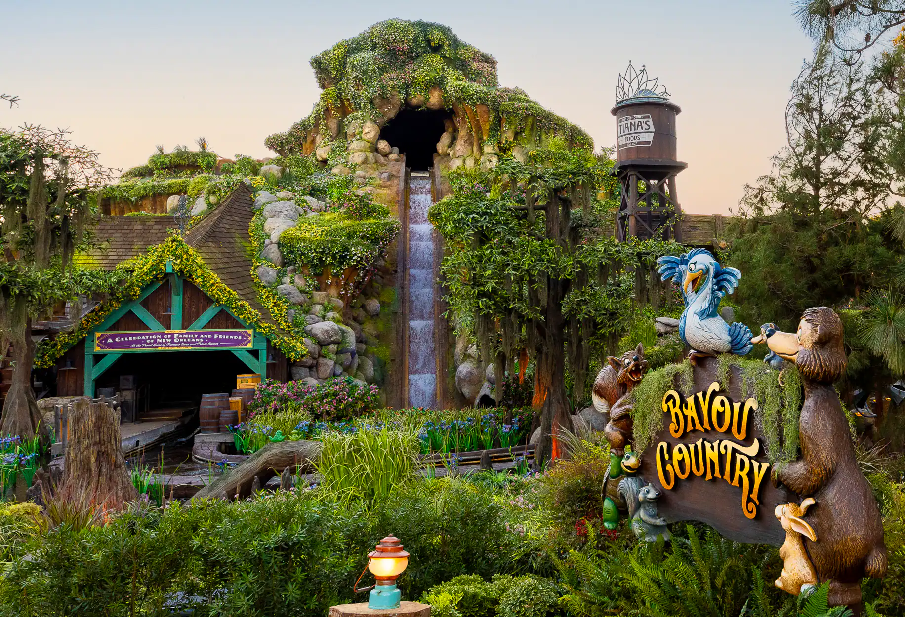 tiana attraction bayou country